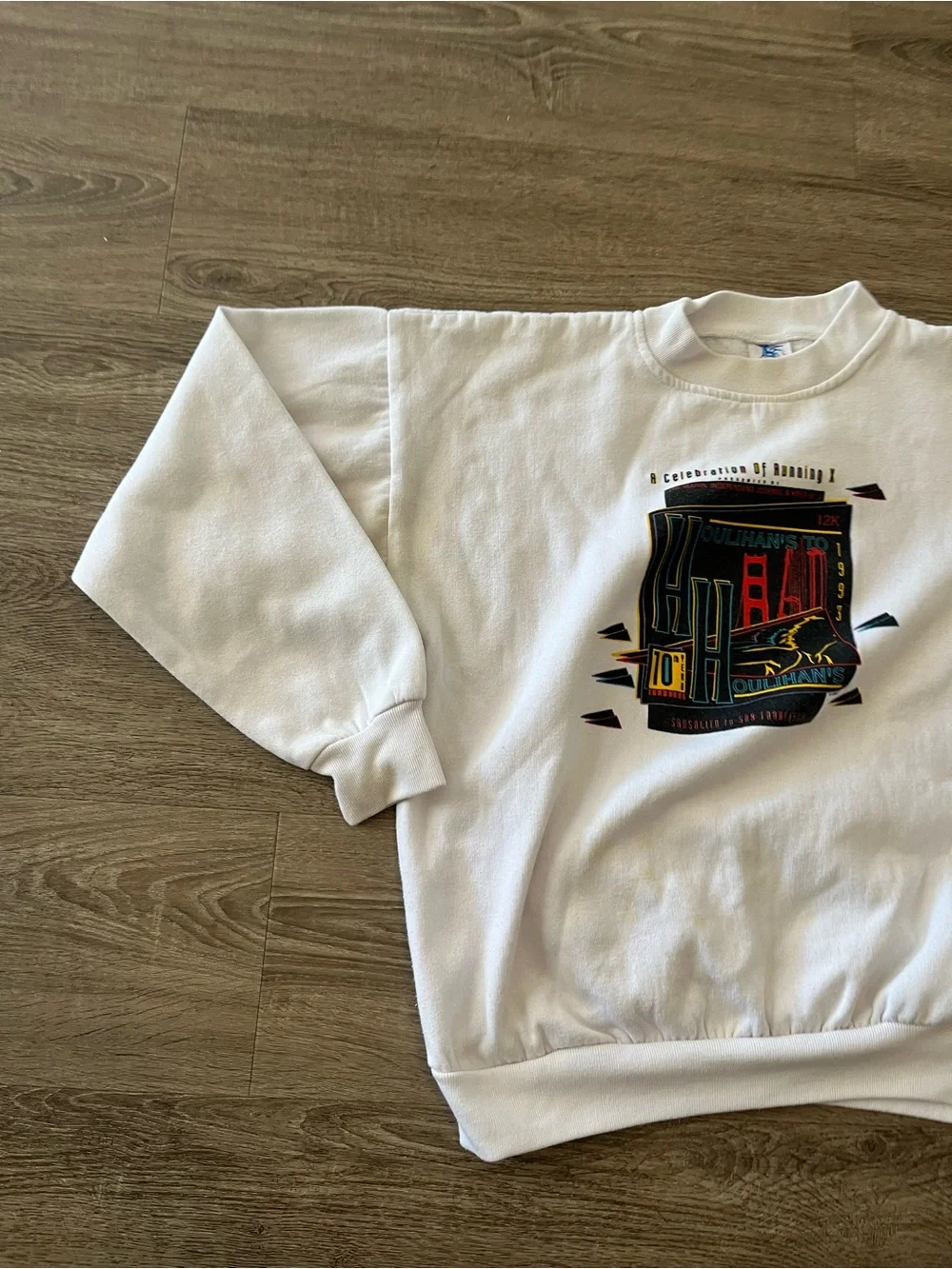 Vintage 1993 Houlihans To Houlihans 12K Sweatshirt Mens Large USA Crewneck Rare